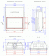 Каминная топка прямая со стеклом FLAT 120/80h