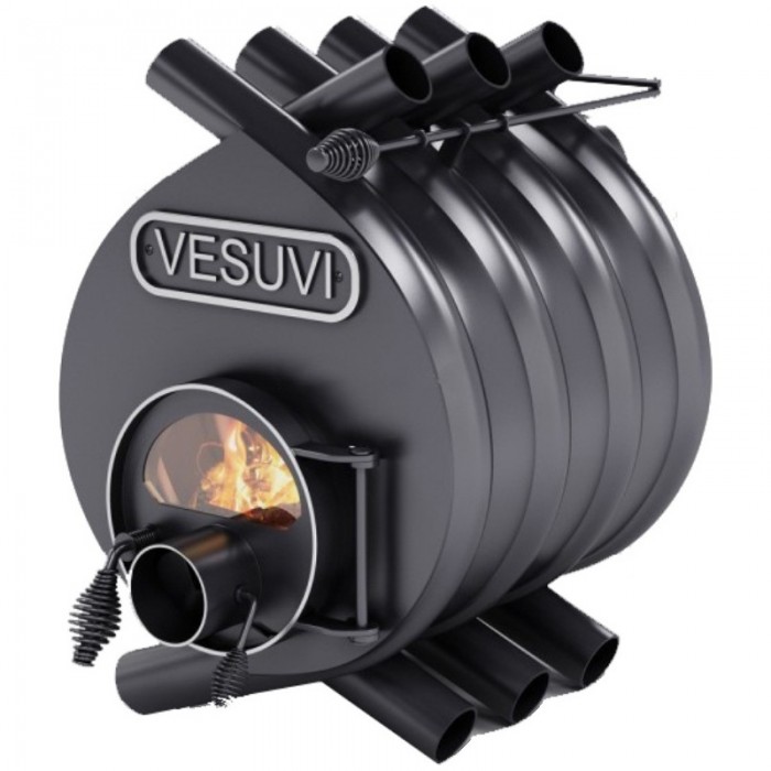 Печь Vesuvi 02 классик со стеклом или с перфорацией
